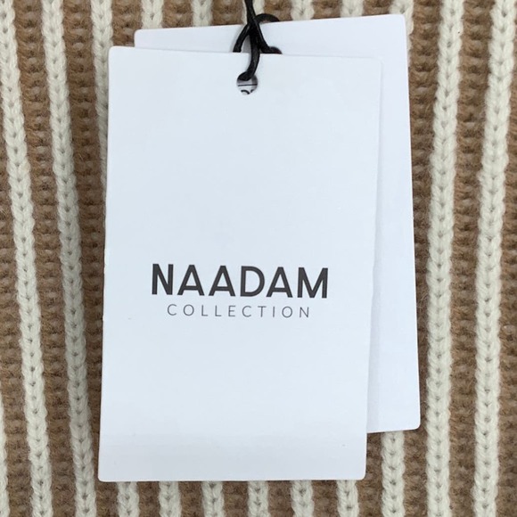 NEW! NAADAM Size Small Fisherman Colorblock Turtleneck Sweater $445 msrp J7-5 - Picture 10 of 12